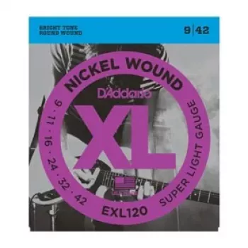 Daddario D'Addario EXL120 Super Light strenge til elguitar, 9-42