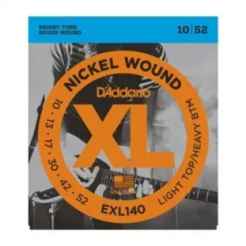 Daddario D'Addario EXL140 strenge til elguitar, 10–52