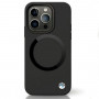BMW BMHMP14SSILBK2 Signature Liquid Silicone MagSafe cover til Apple iPhone 14, sort