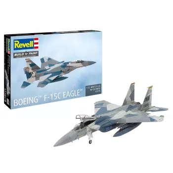 Revell Boeing F-15C Eagle Plastic Model Kit, 1:72 (03778)
