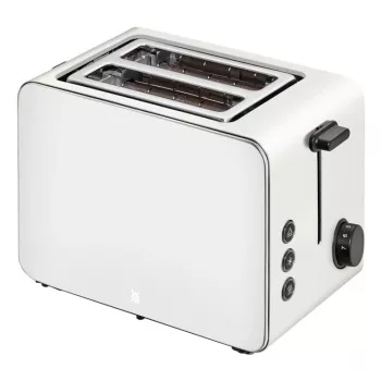 WMF Stelio 414210001 brødrister, 2 skiver, rustfrit stål, Paper Grey, 1050 W