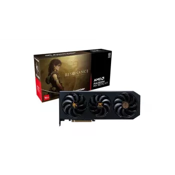PowerColor Hellhound RX 9070 XT 16G-L/OC/RES Graphics Card, 16 GB