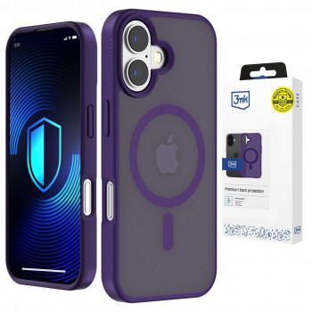 3MK Smoke MagCase til Apple iPhone 17, lilla