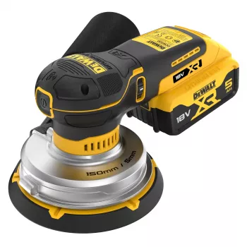 DeWalt DCW230P2-QW 150 mm akku-excentersliber