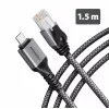 AXAGON ADE-CM15 USB-C Gigabit Ethernet Adapter with Integrated 1.5 m CAT6 Cable, RJ-45