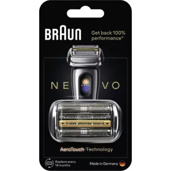 Braun NEVO-S erstatningsskærhoved kombipakke, sølv, 921824