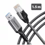 Goobay AXAGON ADE-AM15 USB-A til Gigabit Ethernet-adapter med integreret 1,5 m CAT6-kabel