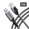 AXAGON ADE-AM20 USB-A to Gigabit Ethernet adapter with integrated 2 m CAT6 cable