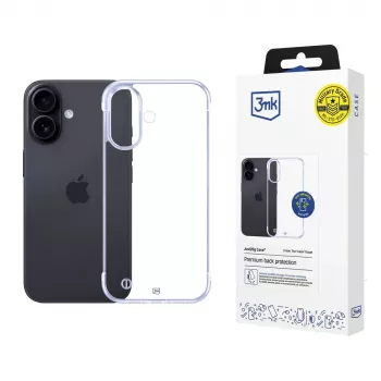 3mk Just20g Clear Case Apple iPhone 16 smartphone-cover, transparent