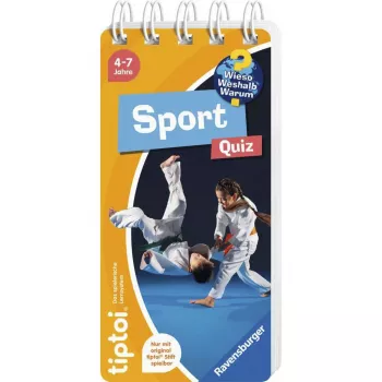 Ravensburger tiptoi Wieso? Weshalb? Warum? Quiz Sport, tysk udgave