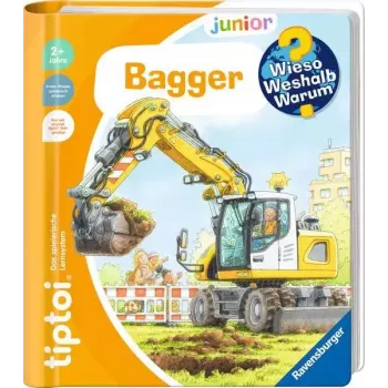 Ravensburger tiptoi Wieso? Weshalb? Warum? Bagger, tysk udgave