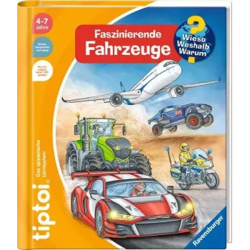 Ravensburger tiptoi Wieso? Weshalb? Warum? Faszinierende Fahrzeuge, tysk udgave