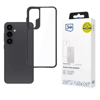 3MK Satin Armor Case+ til Samsung Galaxy S25, transparent