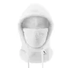 Qunature Arctic Velvet skibalaclava, størrelse M, hvid