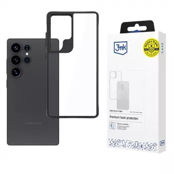 3MK Satin Armor Case+ til Samsung Galaxy S25 Ultra, transparent