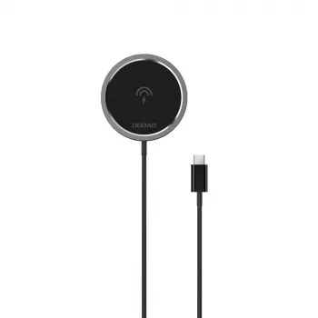 Dudao A12XS 15W MagSafe-kompatibel trådløs lader, sort