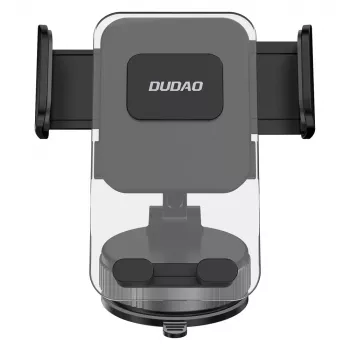 Dudao F24PLUS bilholder til mobiltelefon med sugekop til instrumentbrættet, sort