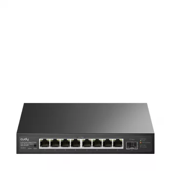 CUDY HS108ES1 8-port 2.5G Light Managed switch med 10G SFP+