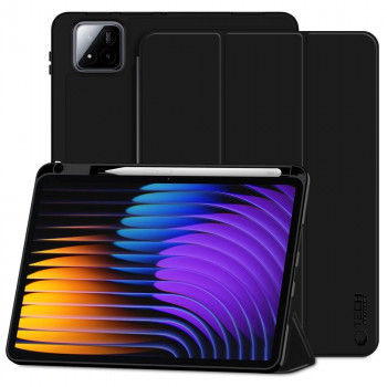 Tech-Protect SmartCase Pen tabletcover til Xiaomi Pad 8 / 8 Pro / 7 / 7 Pro, sort