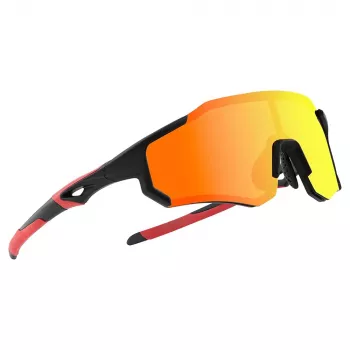 Rockbros 10182 polariserede cykelbriller, rød
