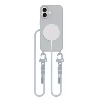 Tech-Protect MagNecklace 26328-0 MagSafe-cover til Apple iPhone 16, grå