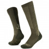 Buff Merino HW Over The Calf sokker HWO2 Olive Green L