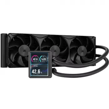 Corsair NAUTILUS II 360 RS LCD væskekøler til CPU CW-9061053-WW, 360 mm radiator