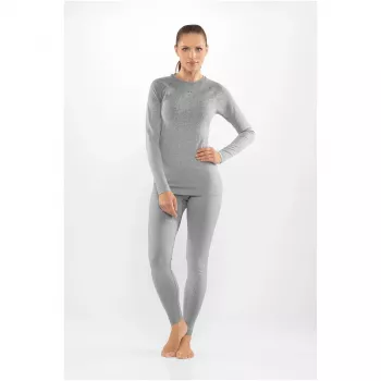 Viking Altis Lady Set merino-undertøjssæt til damer, grå, L