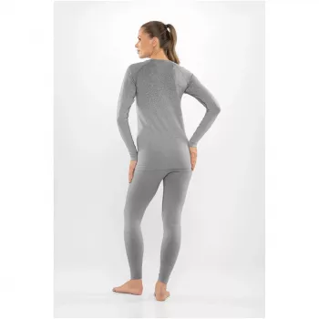 Viking Altis Lady Set merino-undertøjssæt til damer, grå, L