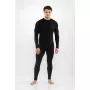 Viking Meriboo Man Set herre-merino-undertøjssæt, sort, L