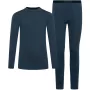 Viking Meriboo Man Set merino-herre-undertøjssæt, marineblå, XL