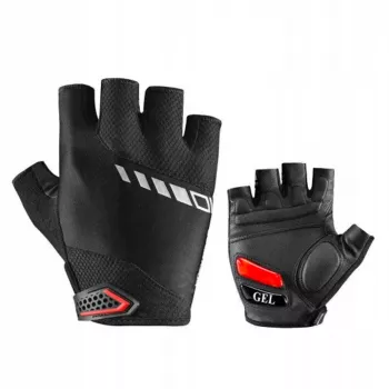 Rockbros S143-BK cykelhandsker med gel-indlæg, størrelse XXL, sort