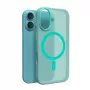 Puro Daylight MagSafe silikonecover til iPhone 16, grøn