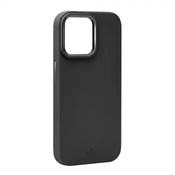 Puro Icon Mag Pro MagSafe silikonecover til Apple iPhone 15 Pro Max, sort