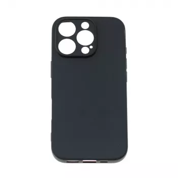 Hurtel Soft Case til iPhone 16 Pro Max, sort