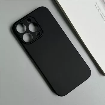 Hurtel Soft Case til iPhone 16 Pro Max, sort