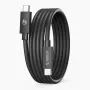 Orico TBZ5-10-BK USB4-kabel kompatibelt med Thunderbolt 5, 80Gbps, 240W, USB-C til USB-C, 1 m, sort