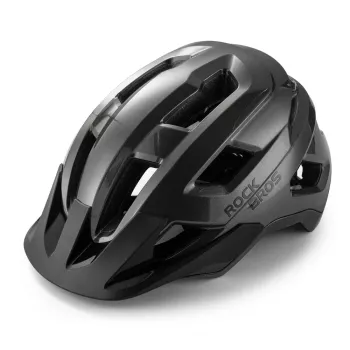Rockbros LK-67 Youth Bike Helmet with Detachable Visor 54–58 cm, Gray