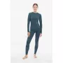 Viking Gasher Lady Set Merino dameundertøj, turkis, L