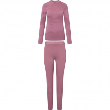 Viking Gasher Lady Set Merino dameundertøj, Pink, M