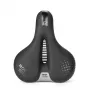 Rockbros 6876 komfortabel ergonomisk cykelsadel, sort