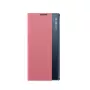 Hurtel New Sleep Case til Samsung Galaxy S25 Ultra med flip cover og stand, pink