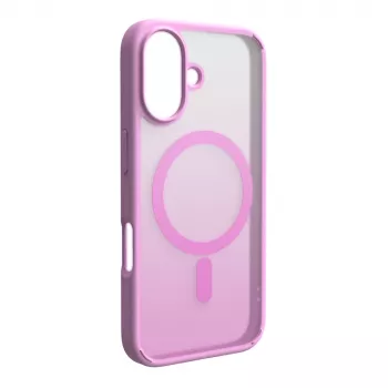 Puro Gradient MagSafe-silikonecover til iPhone 16, pink