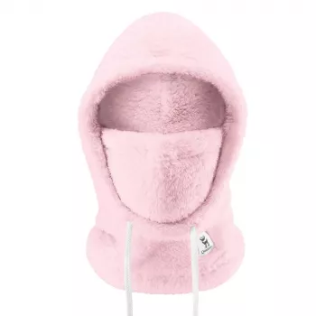 Qunature Arctic Velvet ski-balaclava, størrelse M, pink