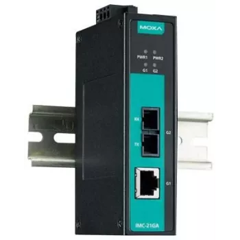 MOXA IMC-21GA-SX-SC-T netværksmediakonverter (47419)