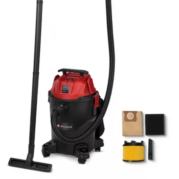 Einhell TC-VC 2555 våd-/tørsuger, 25 l, sort/rød