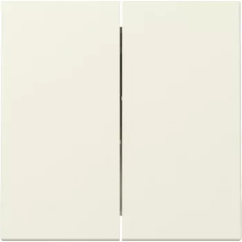 Gira 329501 vippe 2-fag System 55, cremehvid
