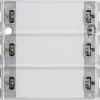 Gira tryksensor 3 Comfort 513300, 3-fag, KNX, System 55