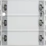 Gira tryksensor 3 Comfort 513300, 3-fag, KNX, System 55