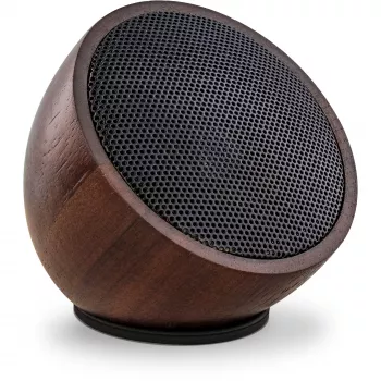 InLine woodwoom bærbar Bluetooth-højttaler, 3 W, valnød
